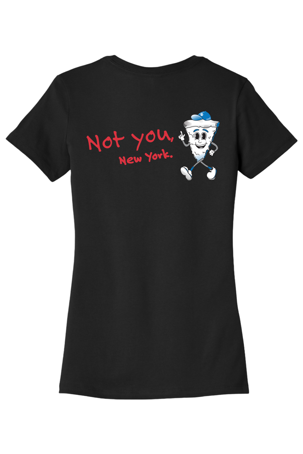 Connecticut - The Nation's Best Pizza - BELLA+CANVAS Women’s Slim Fit Tee