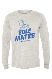 Connecticut - Sole Mates - BELLA + CANVAS Unisex Long Sleeve Tee