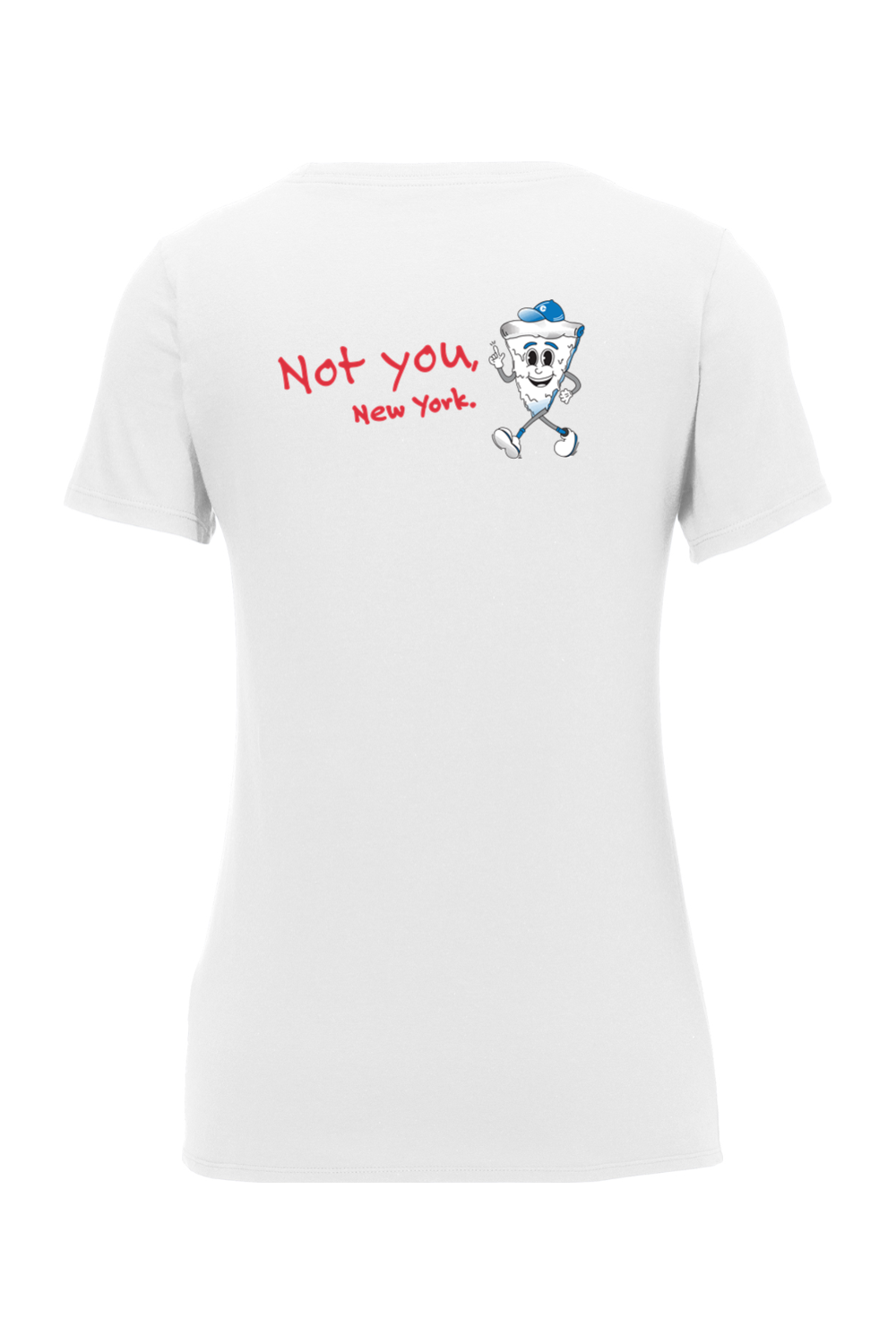 Connecticut - Nation's Best Pizza - Nike Ladies Core Cotton Tee