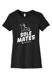 Connecticut - Sole Mates - BELLA+CANVAS Women’s Slim Fit Tee