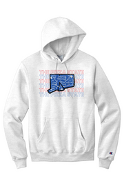 Connecticut - Pizza State - Champion Hooded Sweatshirt