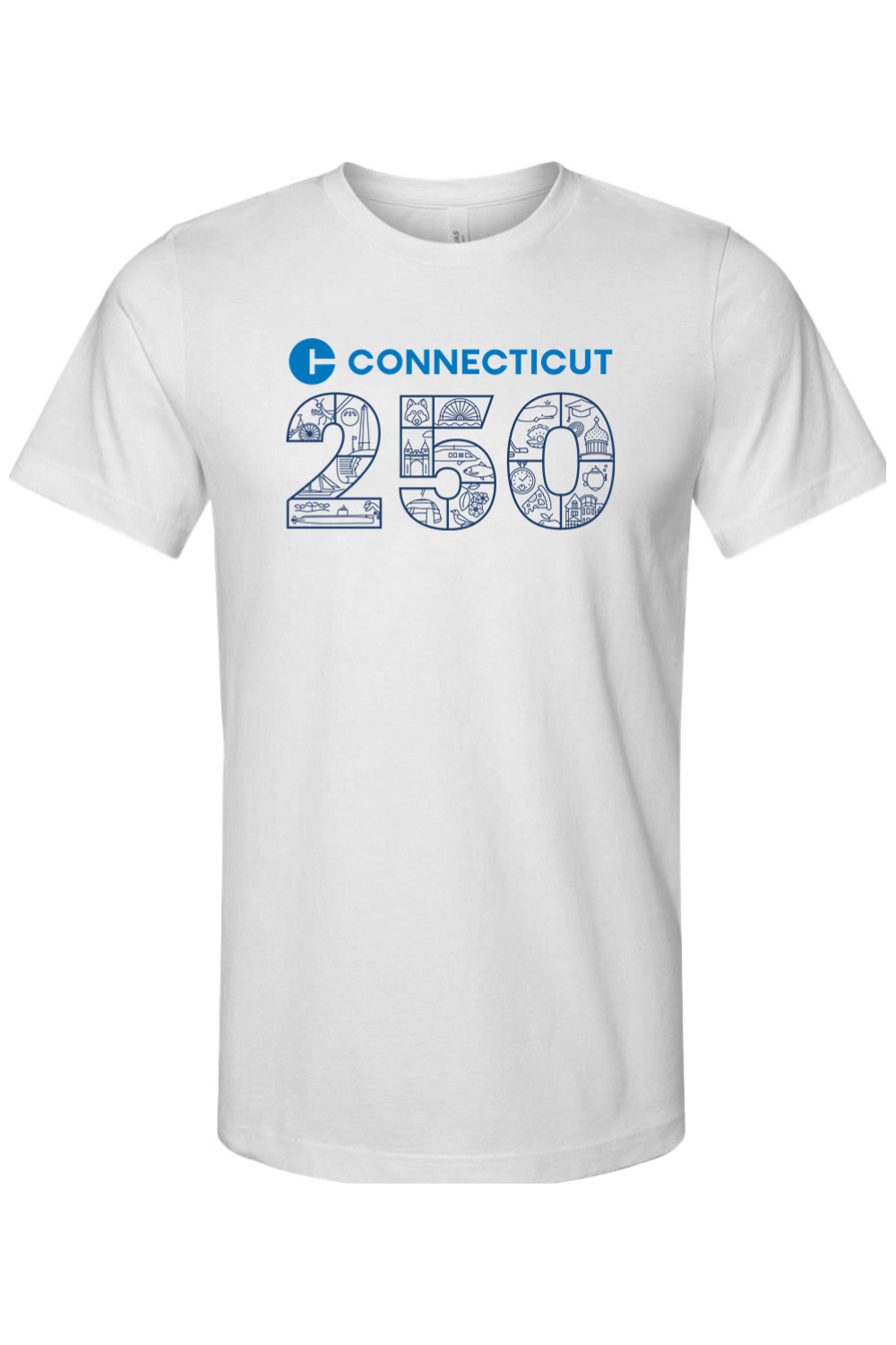 Connecticut - 250 - Bella + Canvas Tee
