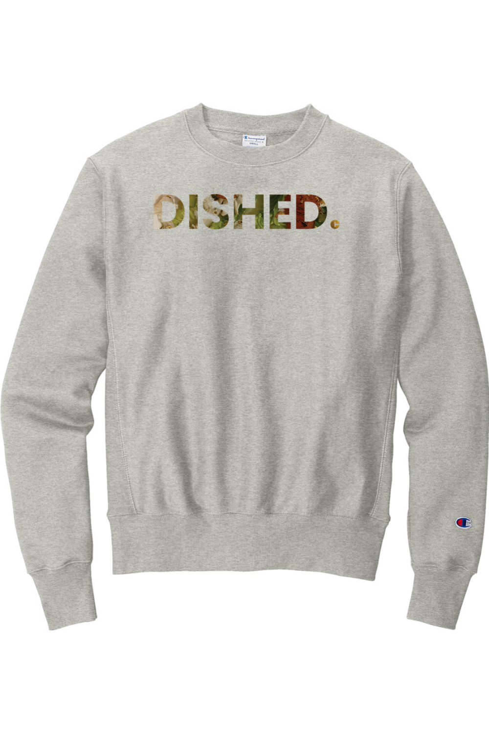 Connecticut - Dished - Champion Crewneck Sweatshirt