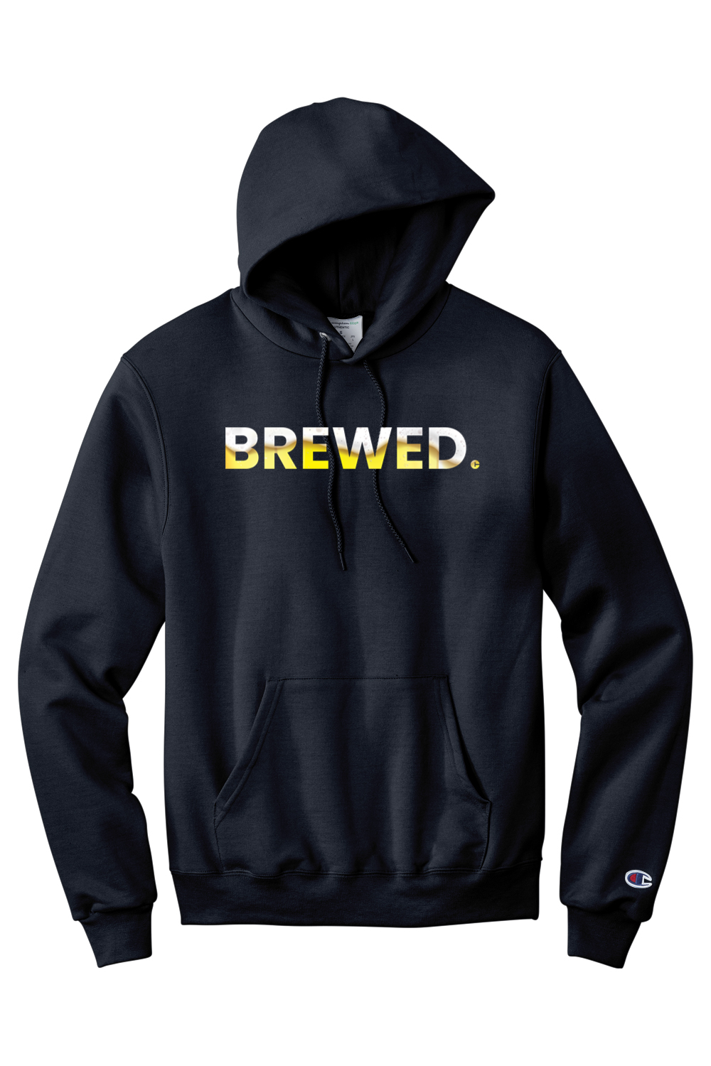 Connecticut - Brewed - Champion 50/50 Hooded Sweatshirt
