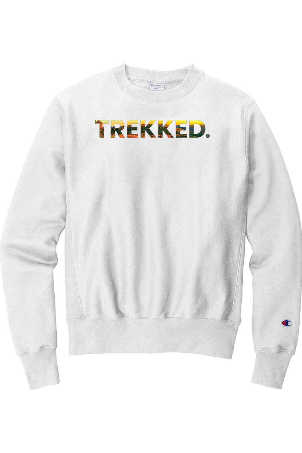 Connecticut - Trekked - Champion Crewneck Sweatshirt