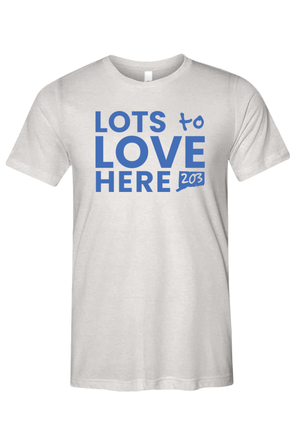 Connecticut - Lots to Love Here - Bella + Canvas Short Sleeve Tee