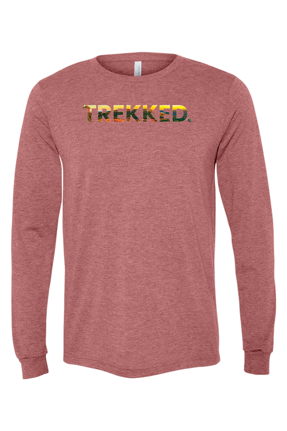 Connecticut - Trekked - BELLA + CANVAS Unisex Long Sleeve Tee
