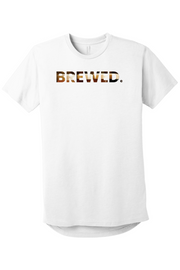 Connecticut - Brewed - BELLA+CANVAS Men’s Long Body Urban Tee