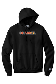 Connecticut - Charred - Champion Hooded Sweatshirt