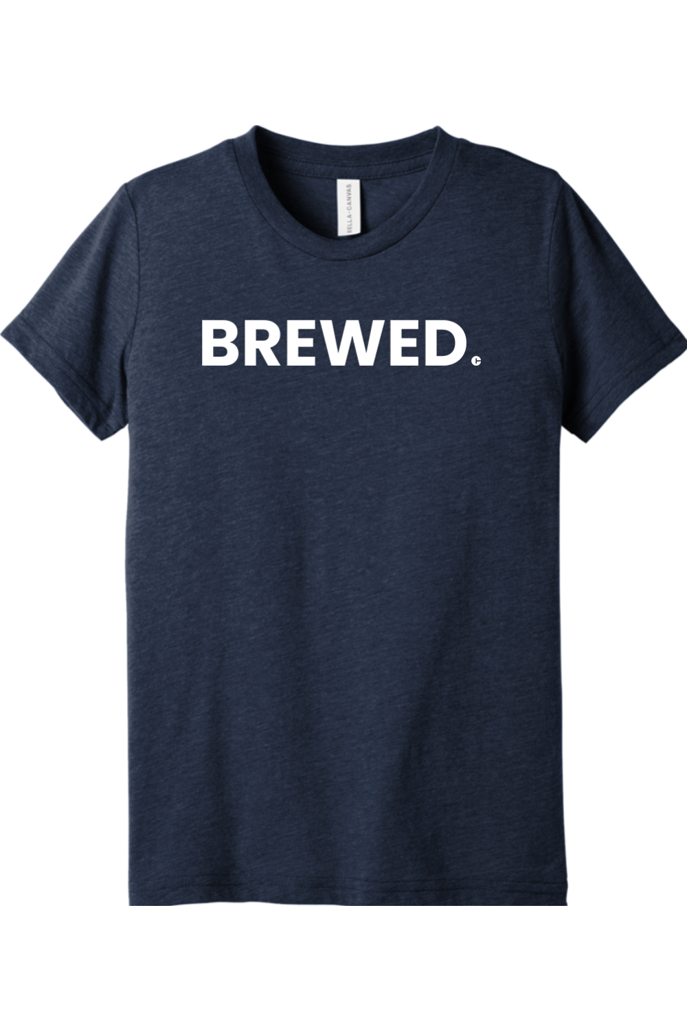 Connecticut - Brewed - Youth BELLA+CANVAS Short Sleeve Tee