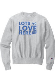 Connecticut - Lots to Love Here - Champion Crewneck Sweatshirt