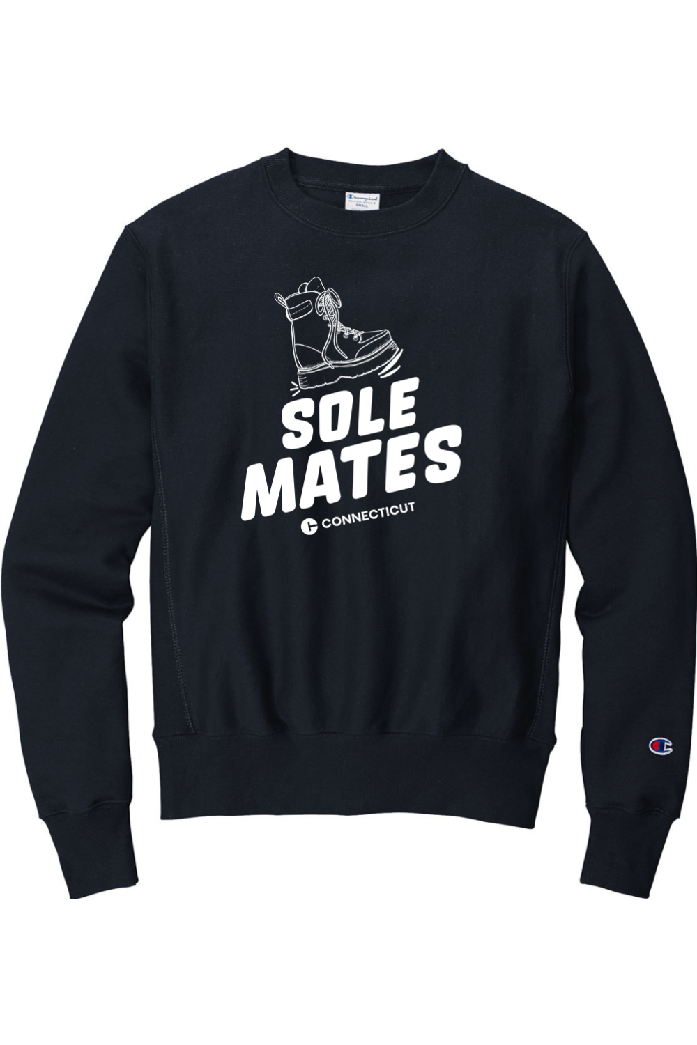 Connecticut - Solo Mates - Champion Crewneck Sweatshirt