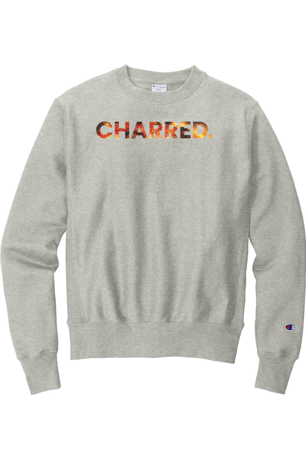 Connecticut - Charred - Champion Crewneck Sweatshirt