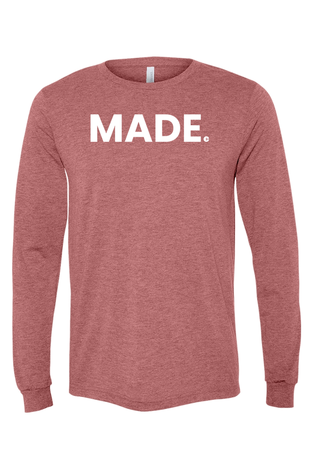 Connecticut - Made - BELLA + CANVAS Unisex Long Sleeve Tee