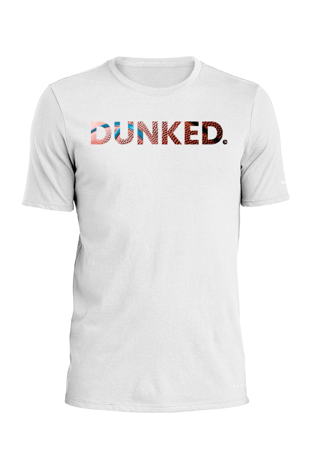 Connecticut - Dunked - Nike Dri-FIT Cotton/Poly Tee