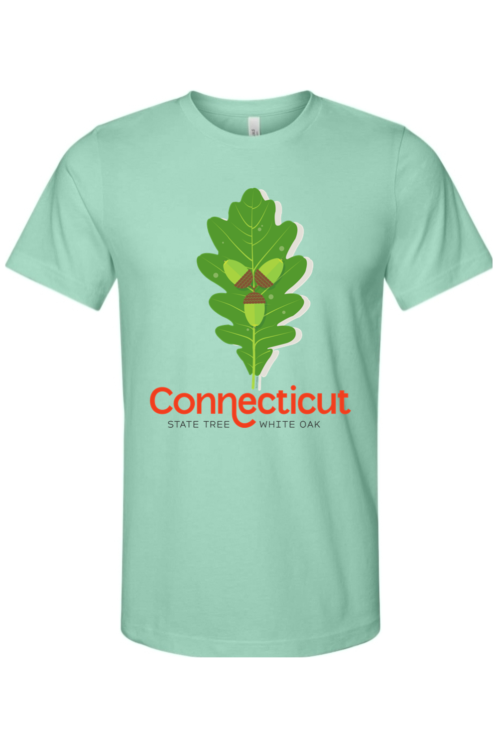 State Tree White Oak - Bella + Canvas Tee