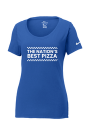 Connecticut - The Nation's Best Pizza - Nike Ladies Core Cotton Tee