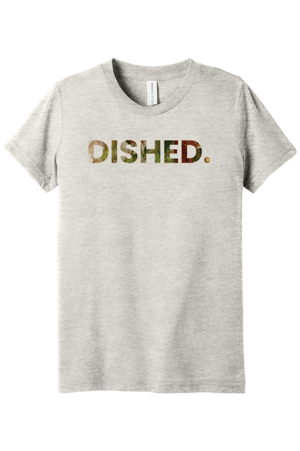 Connecticut - Dished - Youth BELLA+CANVAS Short Sleeve Tee