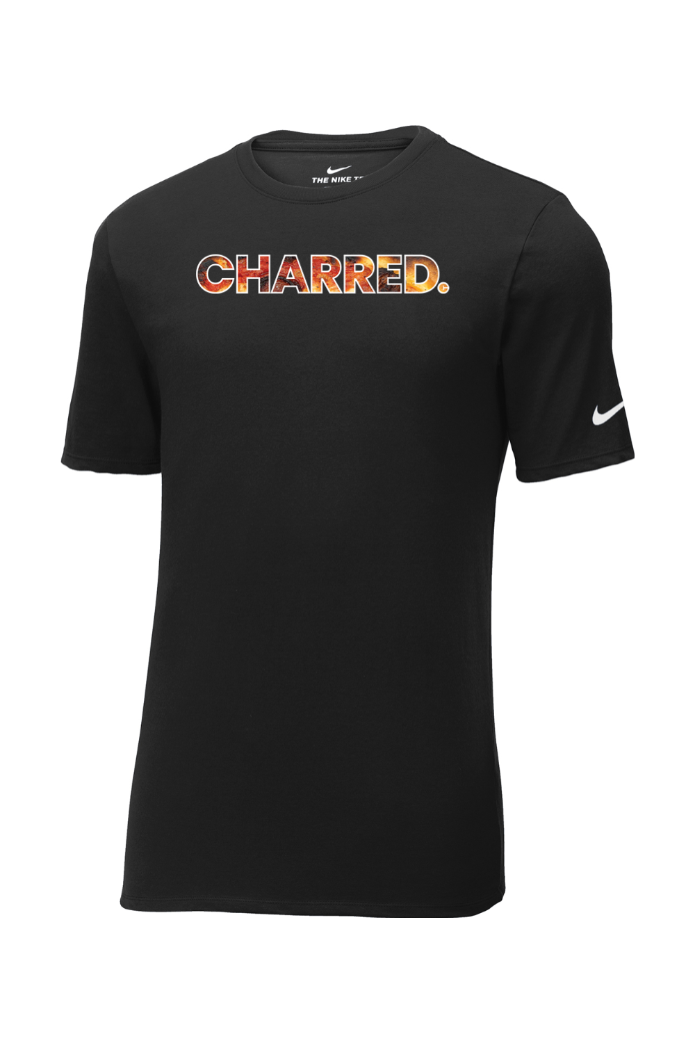 Connecticut - Charred - Nike Core Cotton Tee