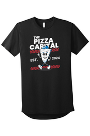 Connecticut - The Pizza Capital - BELLA+CANVAS Men’s Long Body Urban Tee