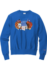 Connecticut - Pizza Collage - Champion Crewneck Sweatshirt