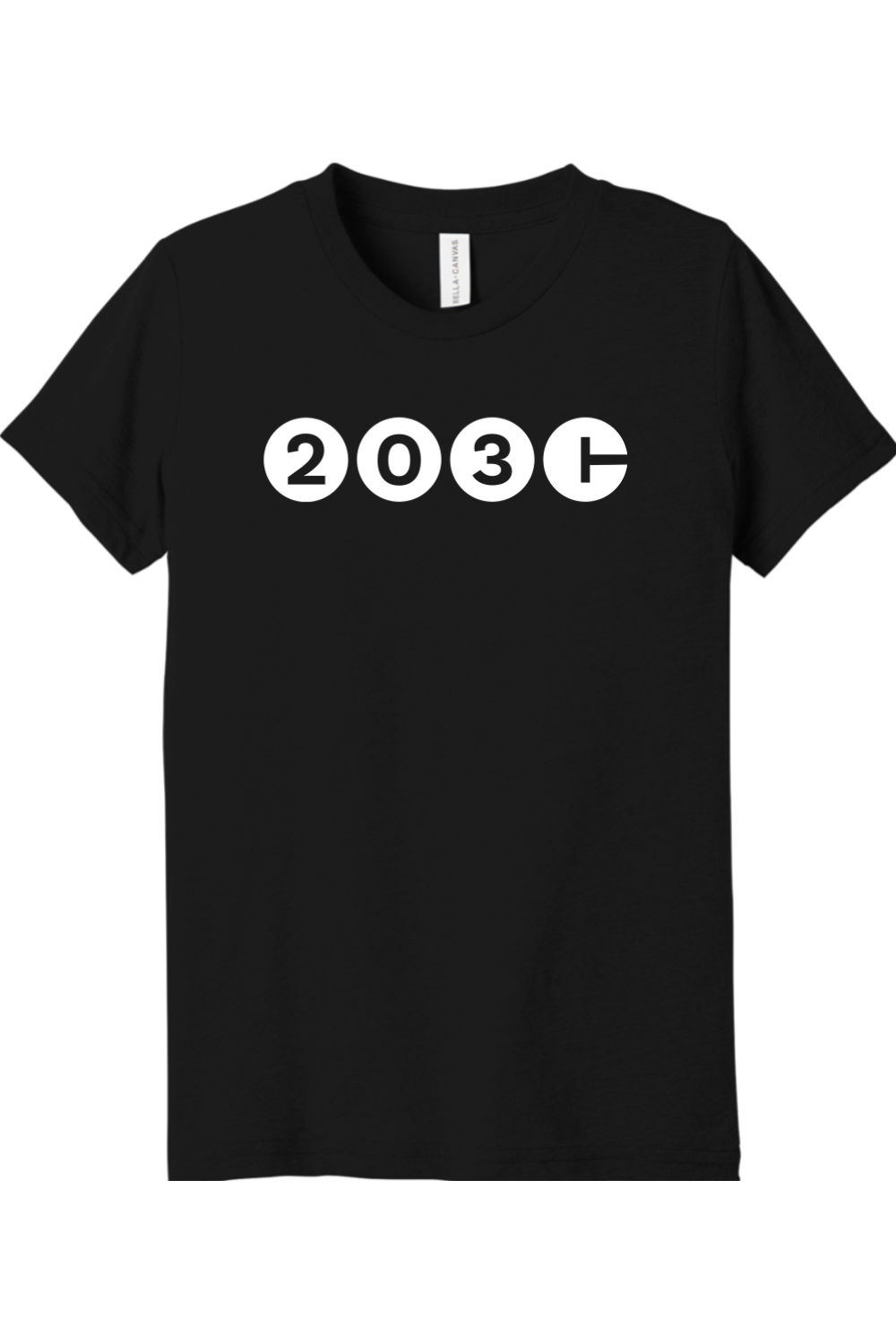 Connecticut - Area Code - Youth BELLA+CANVAS Short Sleeve Tee