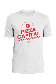 Connecticut - Pizza Capital - Nike Dri-FIT Cotton/Poly Tee