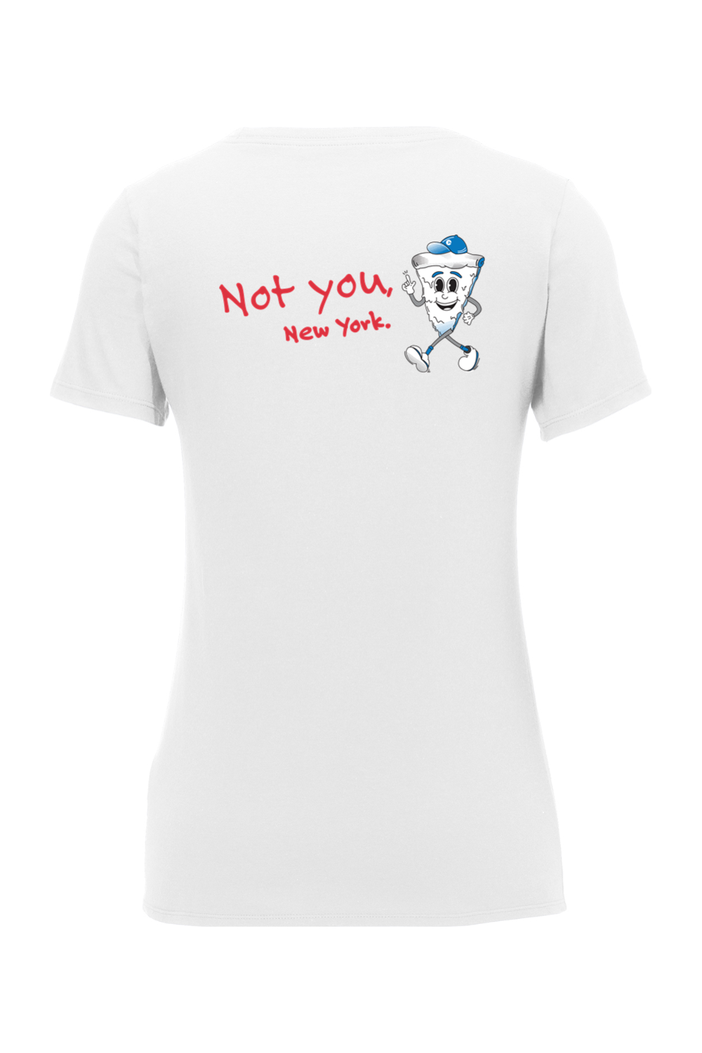 Connecticut - Nation's Best Pizza - Nike Ladies Core Cotton Tee