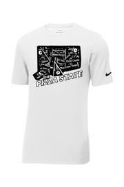 Connecticut - The Pizza State - Nike Core Cotton Tee