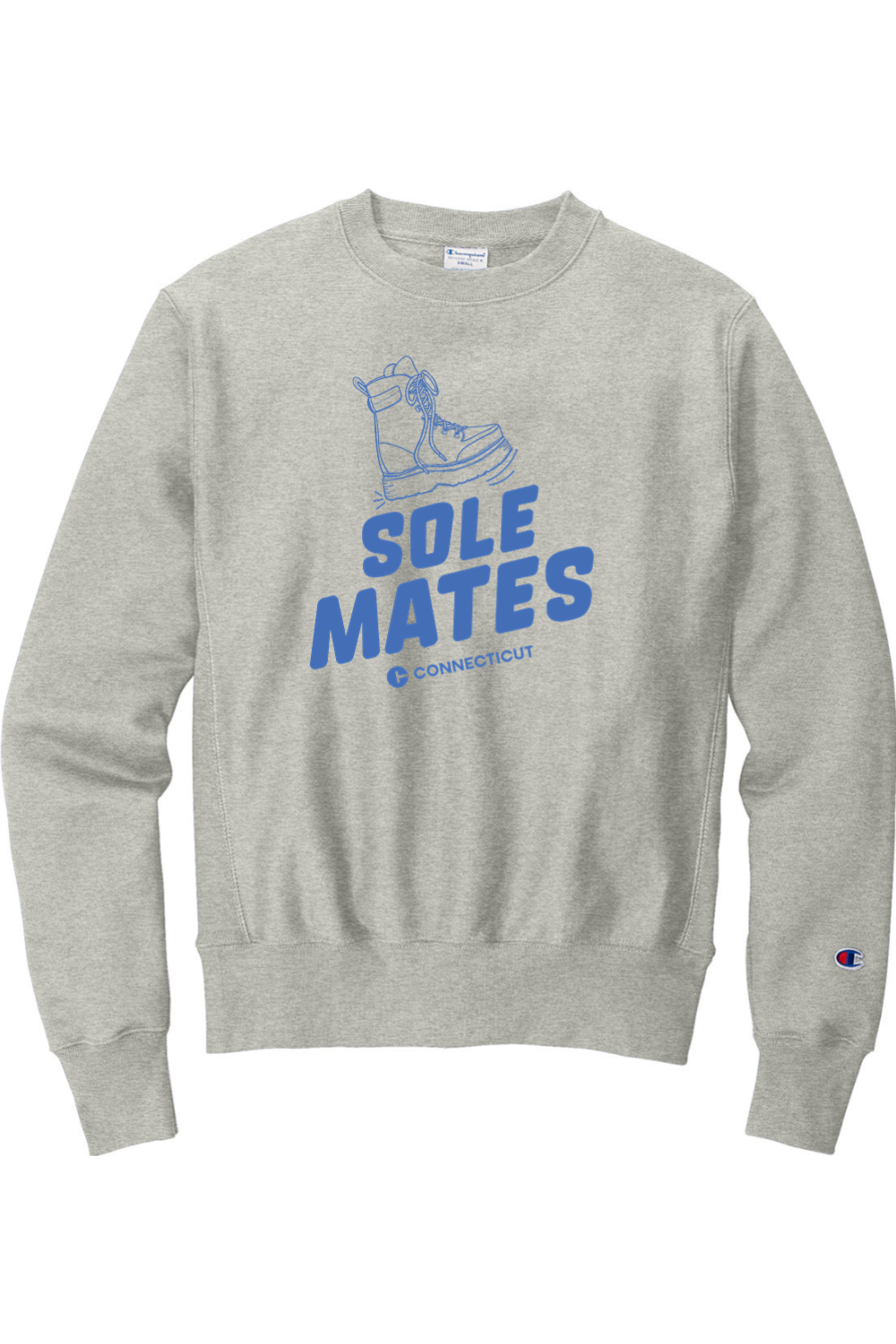 Connecticut - Sole Mates - Champion Crewneck Sweatshirt