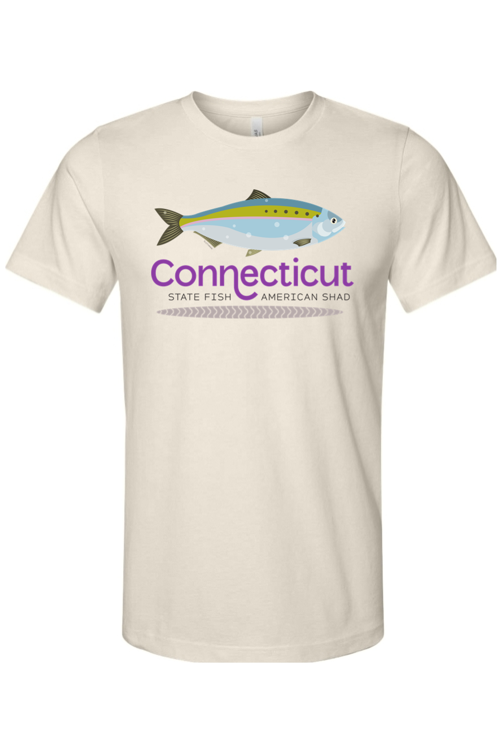 State Fish American Shad - Bella + Canvas Tee