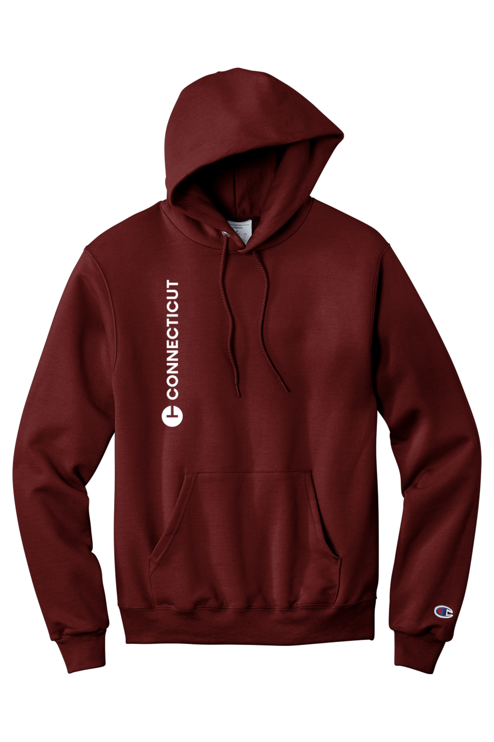 Connecticut - Champion Hooded Sweatshirt