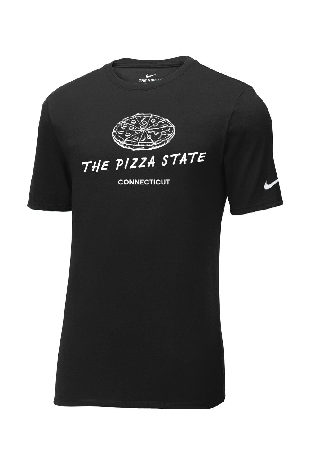 Connecticut - The Pizza State - Nike Core Cotton Tee
