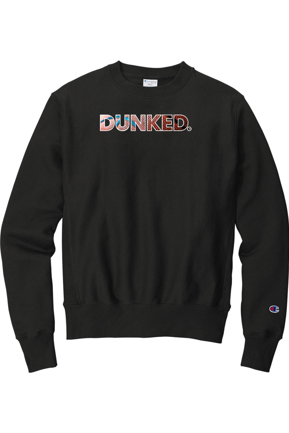 Connecticut - Dunked - Champion Crewneck Sweatshirt