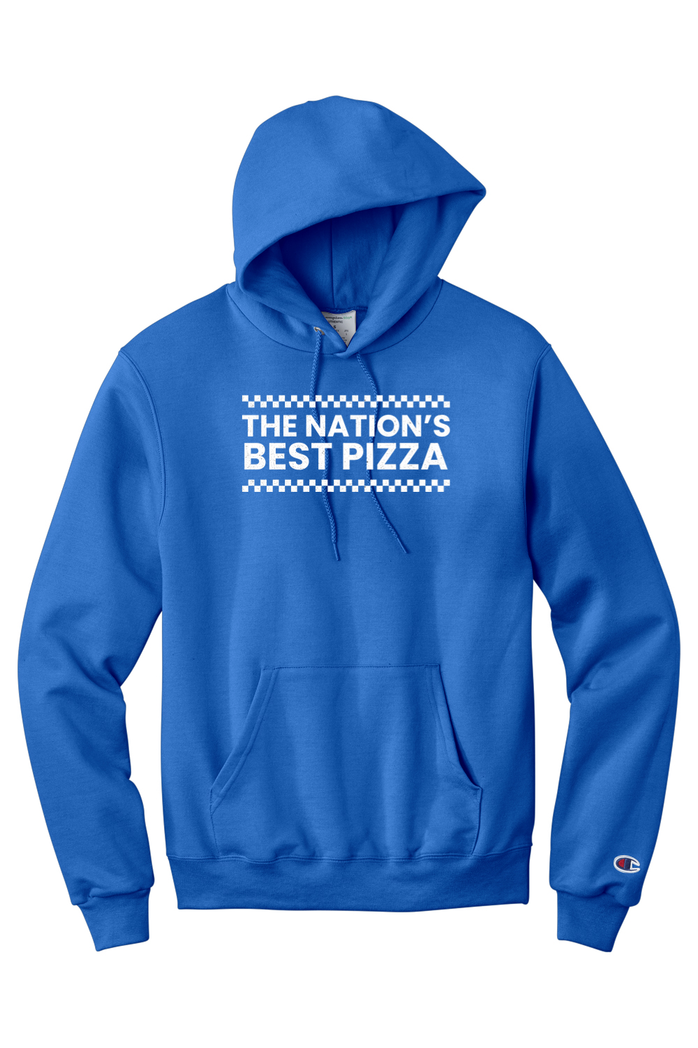 Connecticut - The Nation's Best Pizza - Champion Hooded Sweatshirt