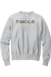 Connecticut - Shucked - Champion  Crewneck Sweatshirt