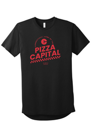 Connecticut - Pizza Capital - BELLA+CANVAS Men’s Long Body Urban Tee