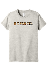 Connecticut - Brewed - Youth BELLA+CANVAS Short Sleeve Tee