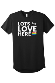 Connecticut - Lots to Love Here - BELLA+CANVAS Men’s Long Body Urban Tee