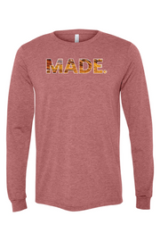 Connecticut - Made - BELLA + CANVAS Unisex Long Sleeve Tee