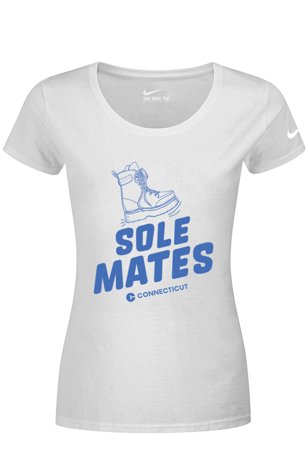 Connecticut - Sole Mates - Nike Ladies Dri-FIT Cotton/Poly Tee