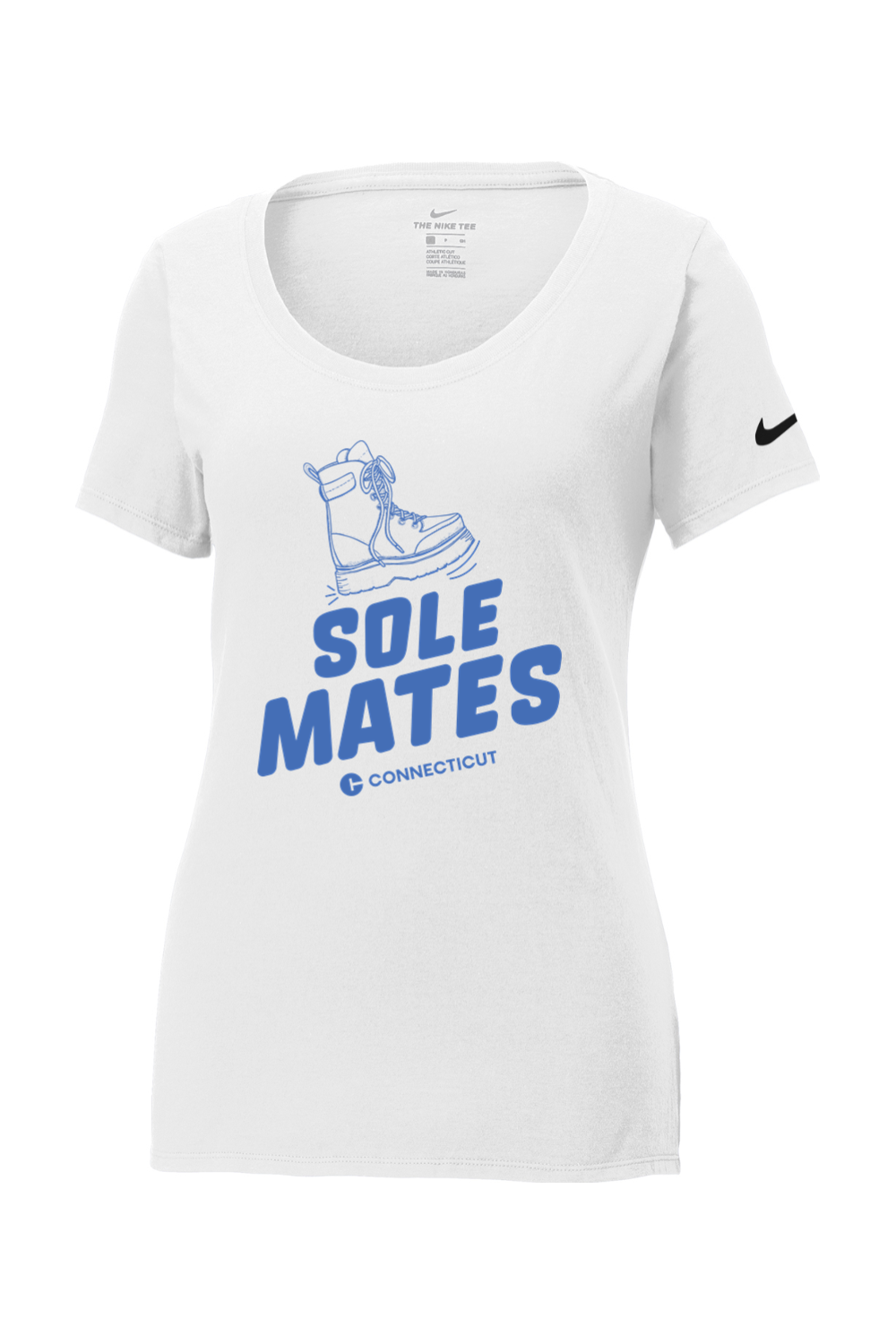 Connecticut - Sole Mates - Nike Ladies Core Cotton Tee