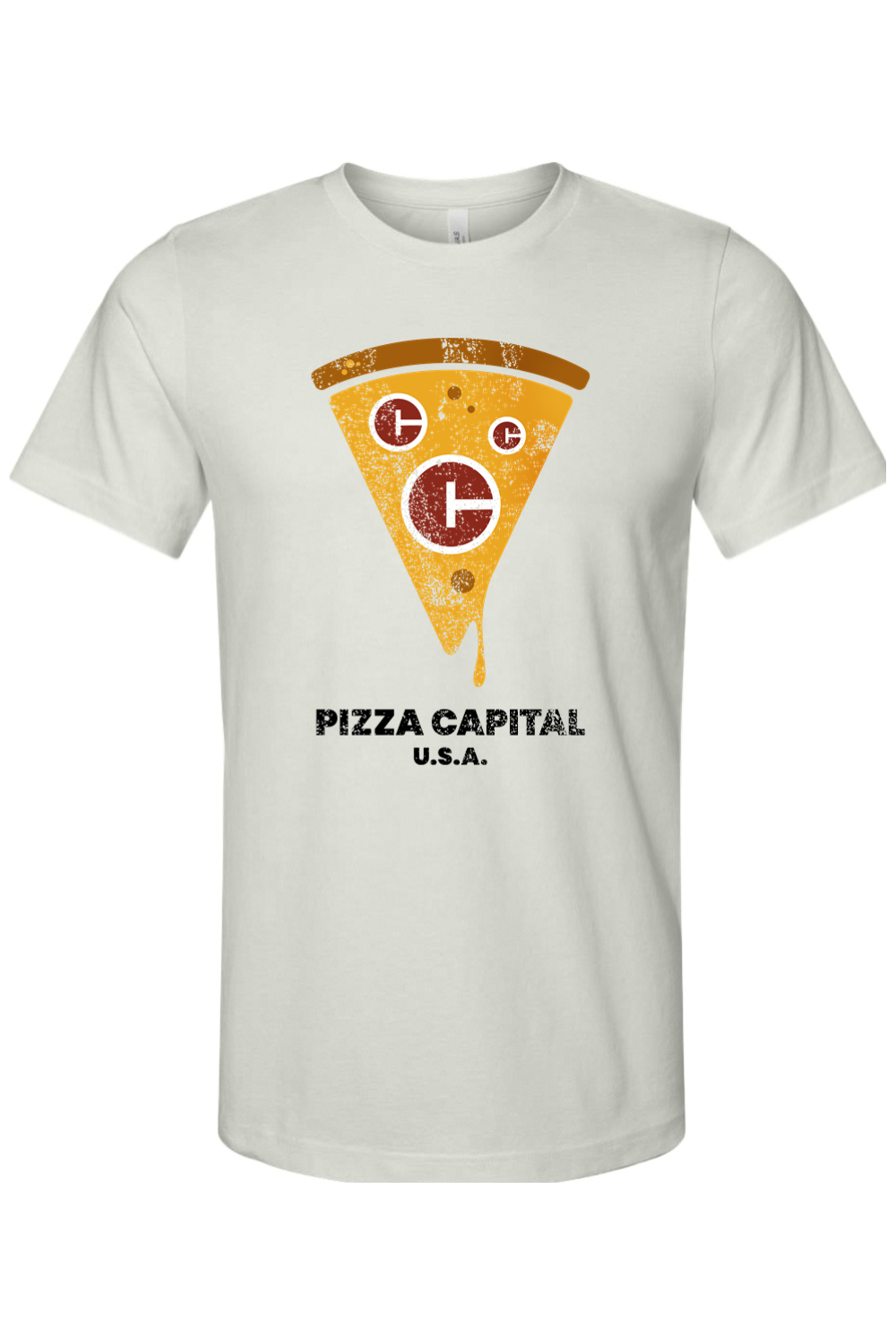 Pizza Capital USA - Bella + Canvas Tee