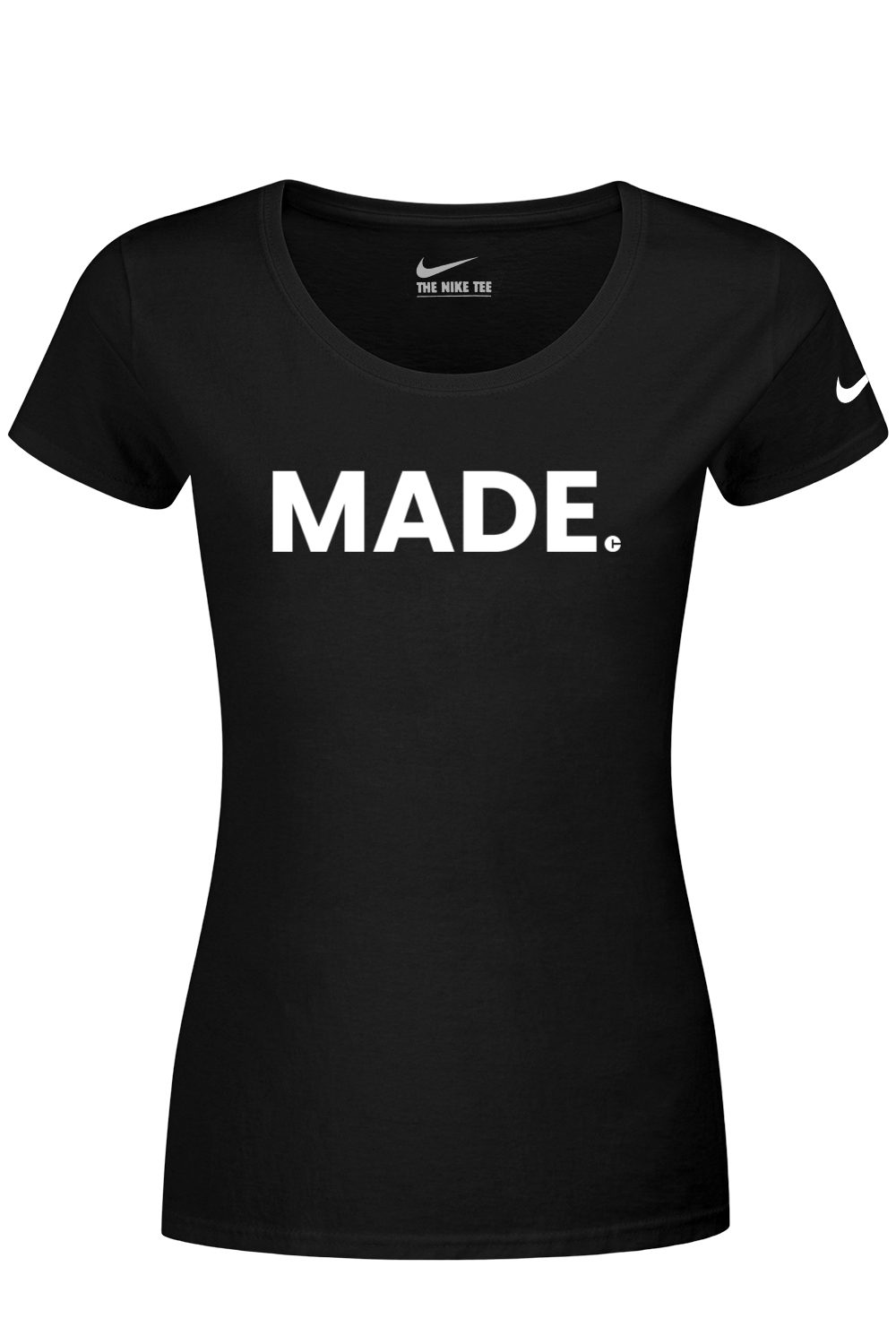 Connecticut - Made - Nike Ladies Dri-FIT Cotton/Poly Tee