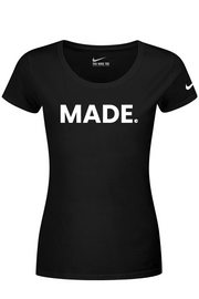 Connecticut - Made - Nike Ladies Dri-FIT Cotton/Poly Tee