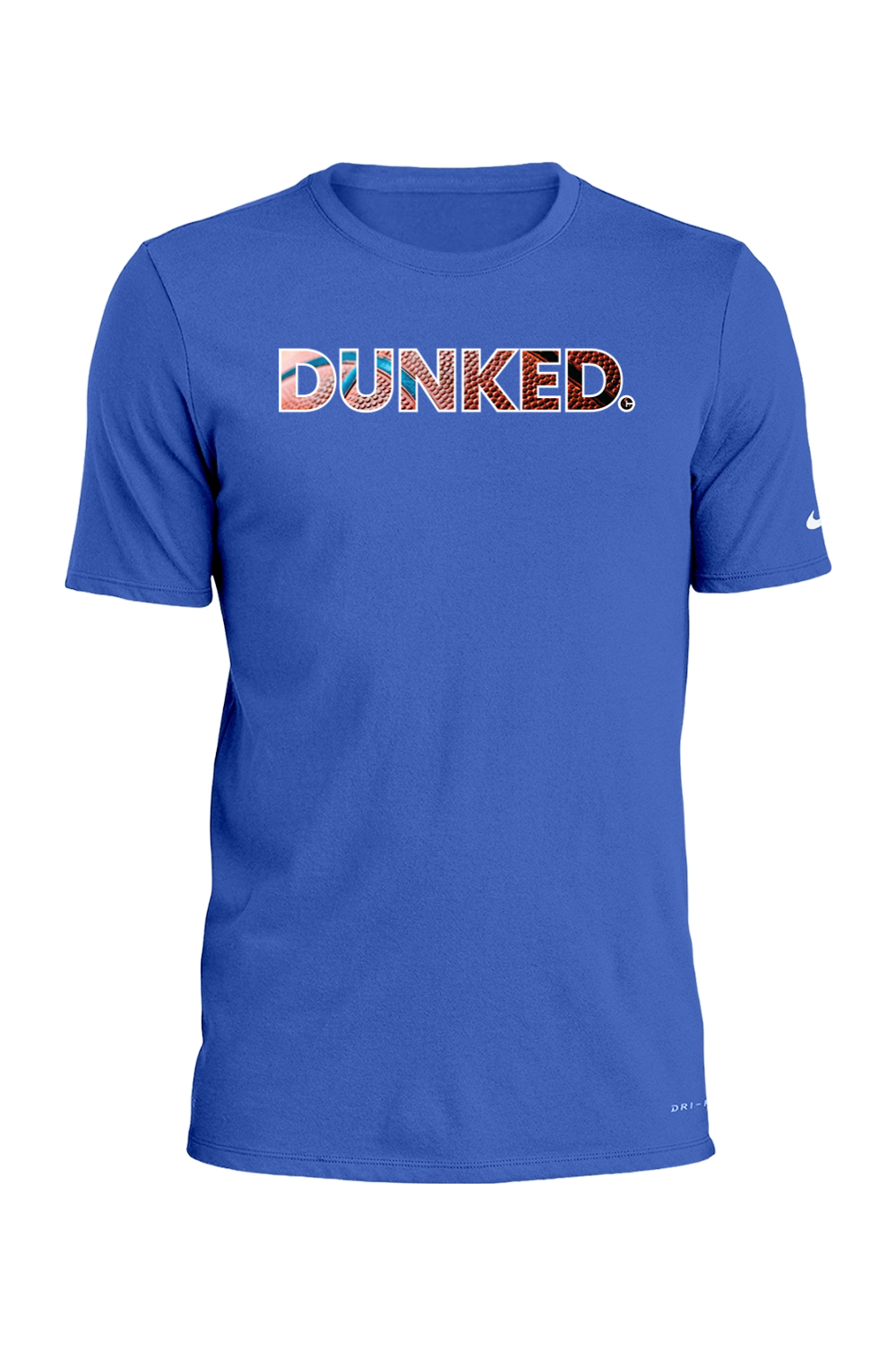Connecticut - Dunked - Nike Dri-FIT Cotton/Poly Tee