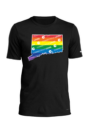 Connecticut - State Logo - Nike Dri-FIT Cotton/Poly Tee