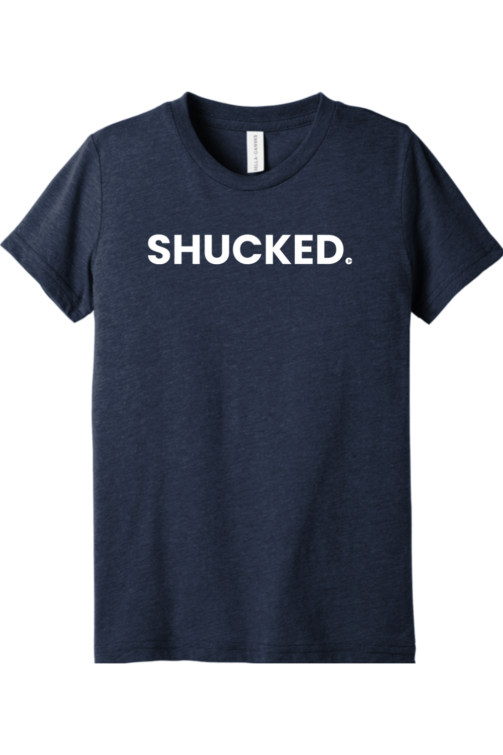 Connecticut - Shucked - Youth BELLA+CANVAS Short Sleeve Tee