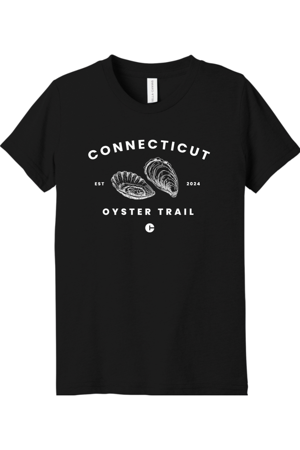 Connecticut - Oyster Trail - Youth BELLA+CANVAS Short Sleeve Tee