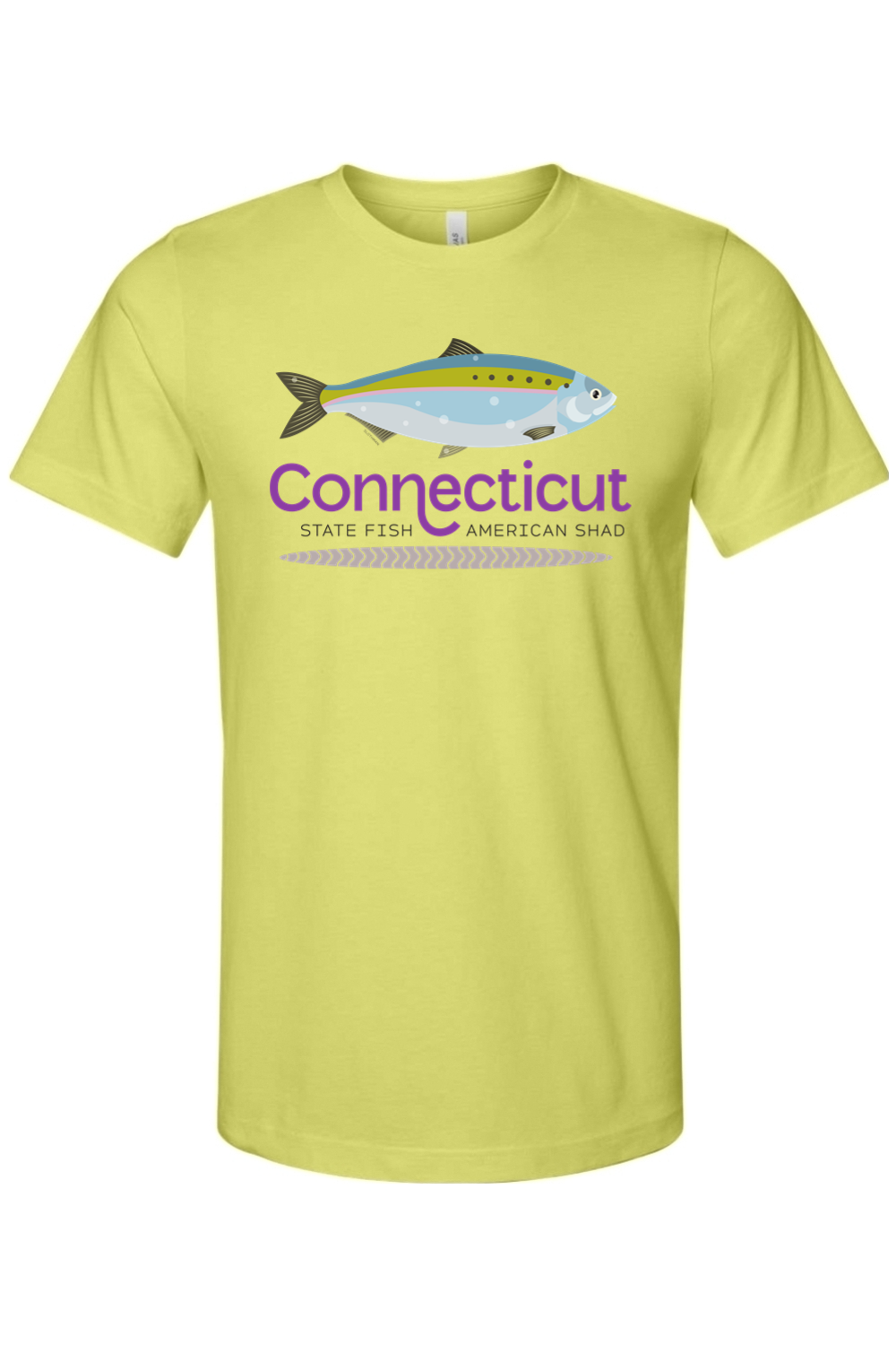 State Fish American Shad - Bella + Canvas Tee